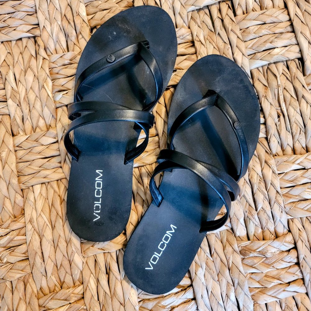 volcom fashion flip flops - Picture 1 of 3